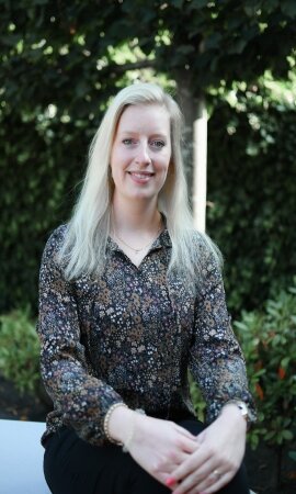 Foto van Mevr. L.J. (Lidian) Bruining-van den Berg